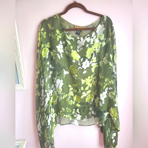 Notations Women's Scarf Top - Picture 3 of 14